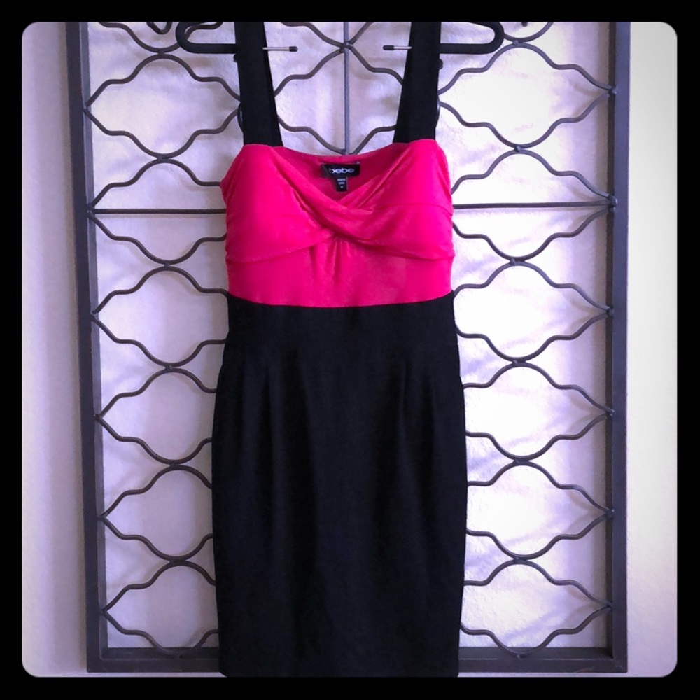 Bebe fitted dress